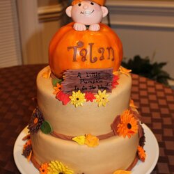 Marvelous November Baby Shower Ideas Pumpkin Cakes Theme