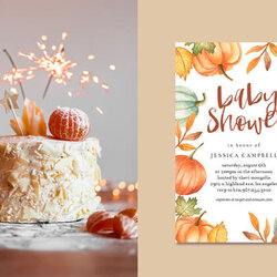 Fall Baby Shower Ideas For Festive Party Greetings Island Tangerine