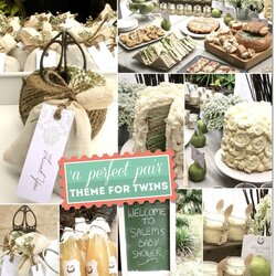 Superior Rustic Fall Baby Shower With Perfect Pair Theme Mason Scrumptious