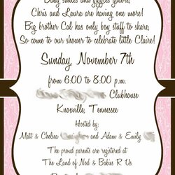 Perfect Girl Baby Shower Invitations Con Genes Pink