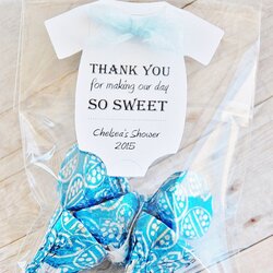 Preeminent Shower Baby Thank Favors Sweet Gift Tags Boy Making So Favor Gifts Party Decorations Coming