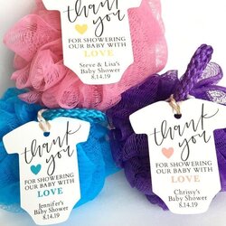 Superb Thank You Gifts Baby Shower Favor Christmas Boy Favors Tags Gift Cheap Guests Tag Choose Sweet Board