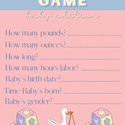 Download Free Printable Baby Shower Games Eng
