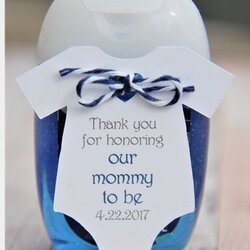 Sterling Thank You Gift For Coming On Due Date Of Baby Boy Favors