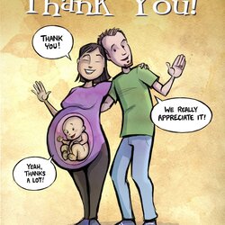 Very Good Art Of Joshua Armstrong Baby Shower Thank You Card Cards Funny Kids Message Thanks Print