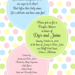 Excellent Baby Shower Invitation Wording Etiquette Invitations Unisex Invite Pastel Templates Idea