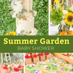 Very Good Party Ideas Summer Garden Baby Shower Via Kara