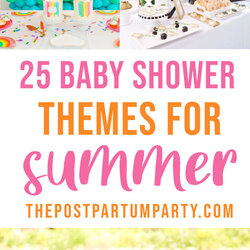 Creative Summer Baby Shower Themes The Postpartum Party Pin