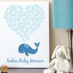 Preeminent Baby Shower Guest Book Alternative Whale Sign
