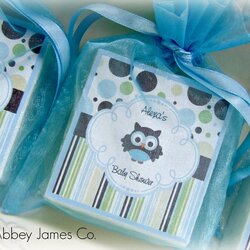 Magnificent Baby Boy Shower Favors Owl Party Soap