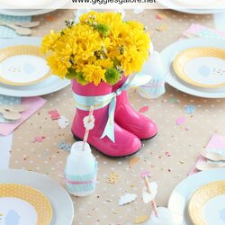 Supreme April Showers Inspired Baby Shower Giggles Galore