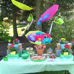 Great Sweet Petite Party Designs April Showers Bring May Flowers Birthday Shower Baby Themes Spring Theme