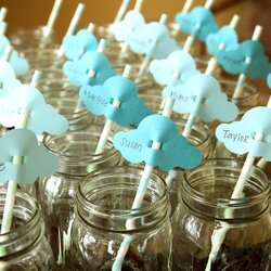 Magnificent An April Baby Shower Showers Party Theme Tags Straws Toothpicks Pretty Rain