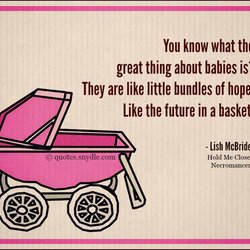 Spiffing Baby Shower Quotes And Sayings Basket Best