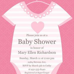 Superlative Baby Shower Invitation Card Template Unique Invitations