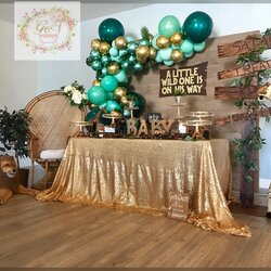 Admirable Lion Themed Baby Shower Decorations Woodland Decoration