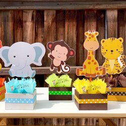 Jungle Themed Baby Shower Decorations Safari Theme Centerpieces Fruits