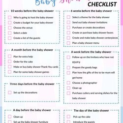 Sterling The Ultimate Baby Shower Checklist All You Need To Do Make Visit
