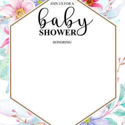 Sublime Free Baby Shower Invitation For Girl Printable Birthday Templates
