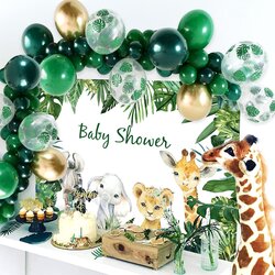 Worthy Buy Safari Baby Shower Decoration Jungle Party Supplies