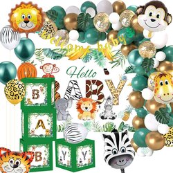 Brilliant Safari Theme Party Supplies Jungle Animals Garland Baby Shower