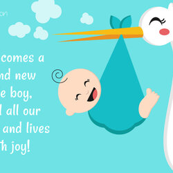 Swell Baby Shower Wishes For Boy Hannah