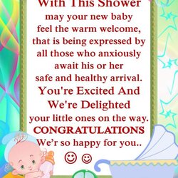 The Highest Quality Baby Shower Wishes Cards And Messages Happy Birthday Delighted Ones