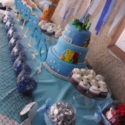Great Under The Sea Themed Baby Shower To Welcome Humberto Sweets Theme Boy Fish Party Ocean Fishing Choose