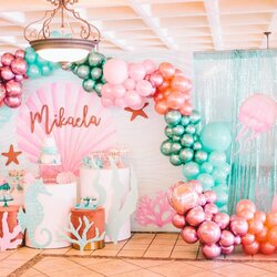 Excellent Under The Sea Baby Shower Darling Celebrations Coral Archway Mesmerizing Effect Ideas