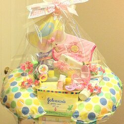 Brilliant Adorable Baby Girl Unique Gift Basket Shower Gifts Baskets Cute Diaper Box Idea Girls Empty Good