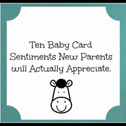 Baby Shower Card Quotes Elegant Sentiments Someone Having Cards Sayings Funny Parents Message Messages