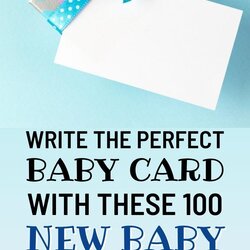 The Highest Quality New Baby Wishes And Quotes For Perfect Card Messages
