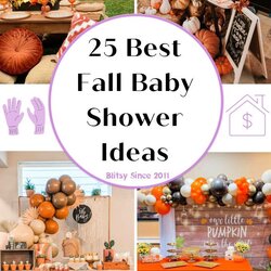Smashing Unique Fall Baby Shower Ideas Themes And Decorations Best