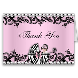 Swell Thank You Card Template For Baby Shower Mind Blowing