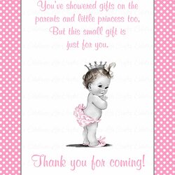 Smashing Free Printable Thank You Cards For Baby Shower Mod Monkey Girl Thanks Parents Surprise
