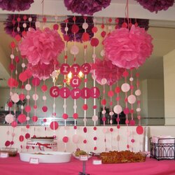 Worthy Beautiful Baby Shower Decoration Websites Planning Girl Decorations Cute Themes Girls Table Theme