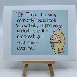 The Highest Standard Baby Shower Messages And Quotes Mrs To Winnie Pooh Card Quote Classic