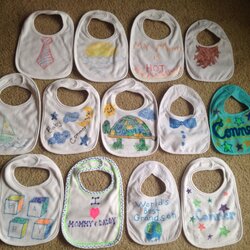 The Highest Quality Decorate Bib Baby Shower Activity Activities