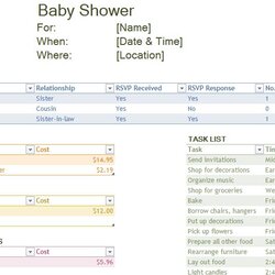 Brilliant Baby Shower Planner Event