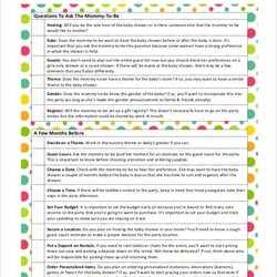 Champion Baby Shower Planner Templates Free Docs Checklist Samples