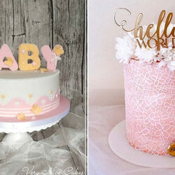 High Quality Gorgeous Baby Shower Cakes For Girls