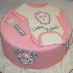 Preeminent Pink Baby Shower Cake For Future Rebel Comment Hi Res Cakes Girl Birthday Annotation Cute Size