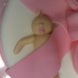 Cakes Pink Baby Shower Cake