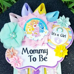 Outstanding Pastel Rainbow Care Bears Themed Mommy To Baby Shower