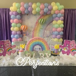 Wonderful Care Bears Baby Shower Party Ideas Photo Of Catch My