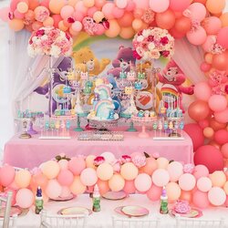 Supreme Care Bears Baby Shower Decorations