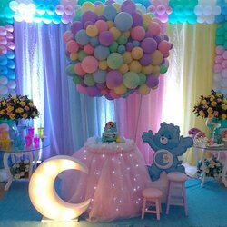 Cool Dos Care Bears Birthday Party Shower