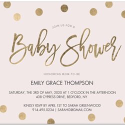 Legit Baby Shower Invitations Home Design Ideas Pink And Gold Invitation Photo