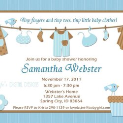 Outstanding Baby Shower Invitations