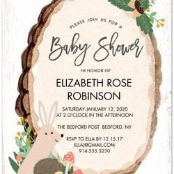 Sterling Baby Shower Invitations Favourite